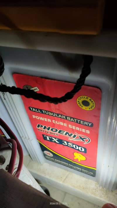 8 Phoenix tx-3500 batteries