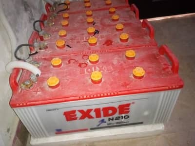 Exide N210 batteries