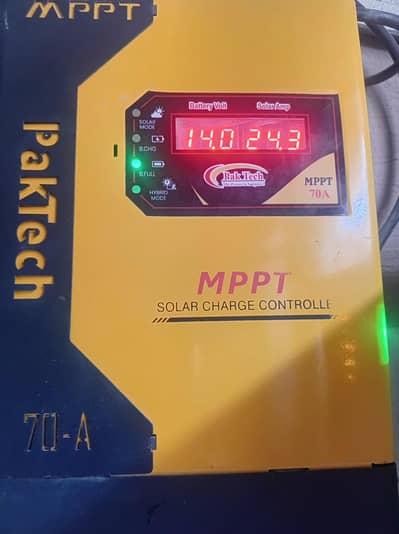 PakTech 70A Hybrid MPPT Solar Charge Controller