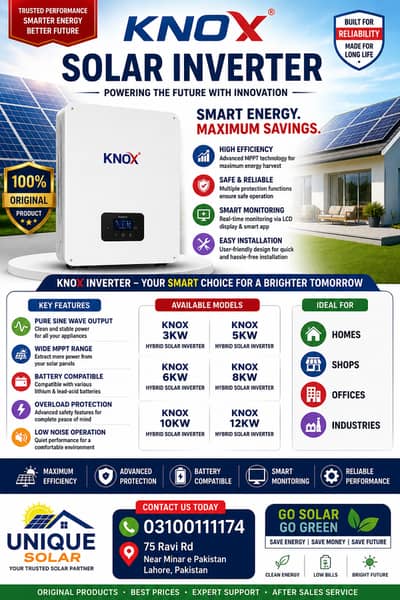 solar inverter/knox/solis/hybrid inverter/on grid and of grid inverter