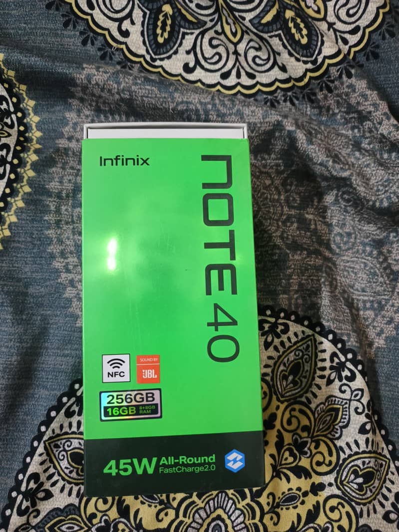 Infinix note 40 1