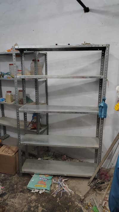 Silver shelves 5