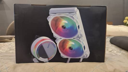 ALSEYE M240 240MM AIO Liquid Cooler White With Box
