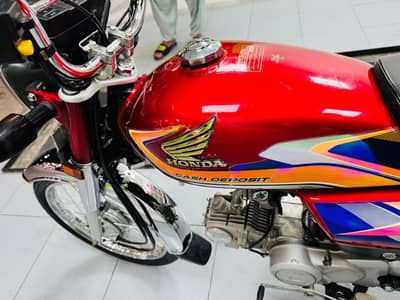 Honda CD 70 2024/25 Model  Fresh Condition | One Hand Used