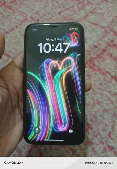 I phone XR condition 10by10 64 gb battery halht 78 outclass battery