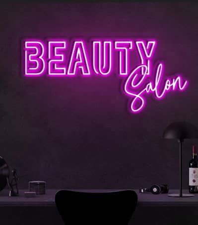 Neon sign board