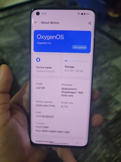 Available One Plus 9 Pro 5G  12/256