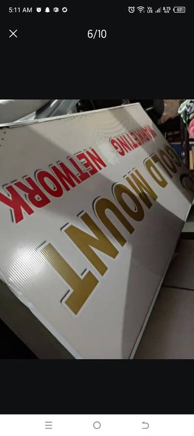 sign board