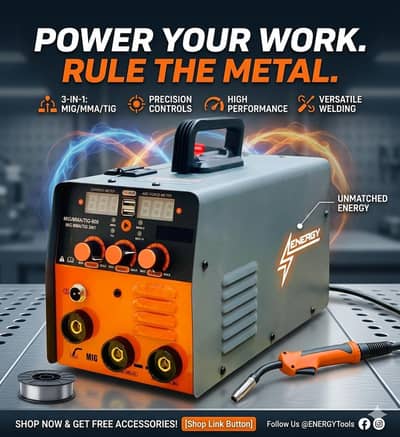 Mig Welding Machine 3 in 1 Welding Plant