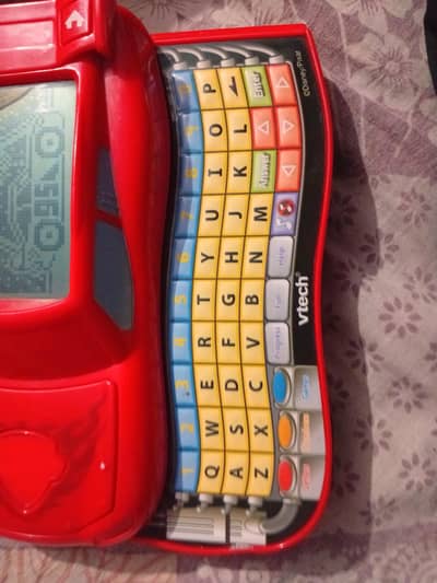 kids learning toy with screen vtech  disney mcqueen car game