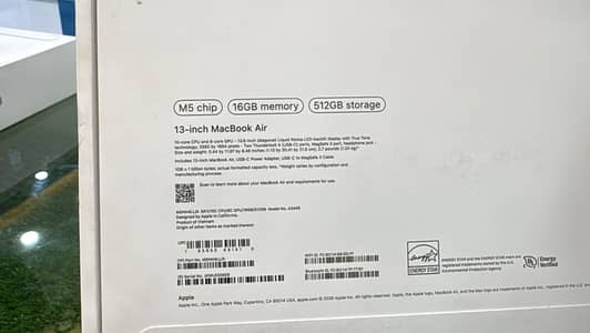 M5 chip  MacBook air