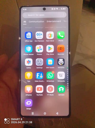 Infinix note 40 8+8/256