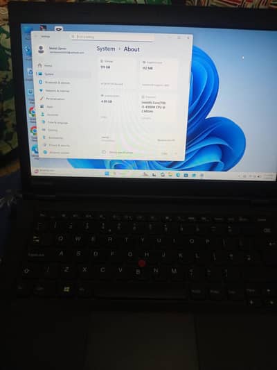 lenovo i5 t440p laptop 10by8 condition