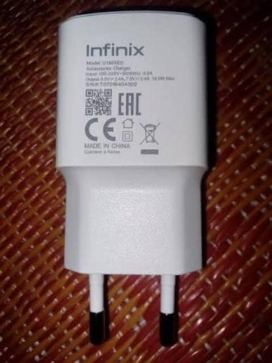 selling my infinix charger