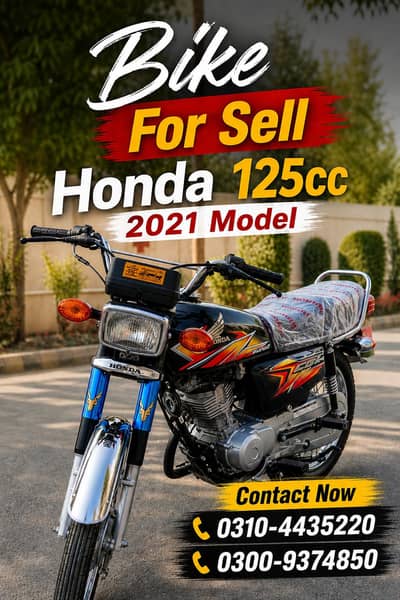 Honda CG 125 2021 Model