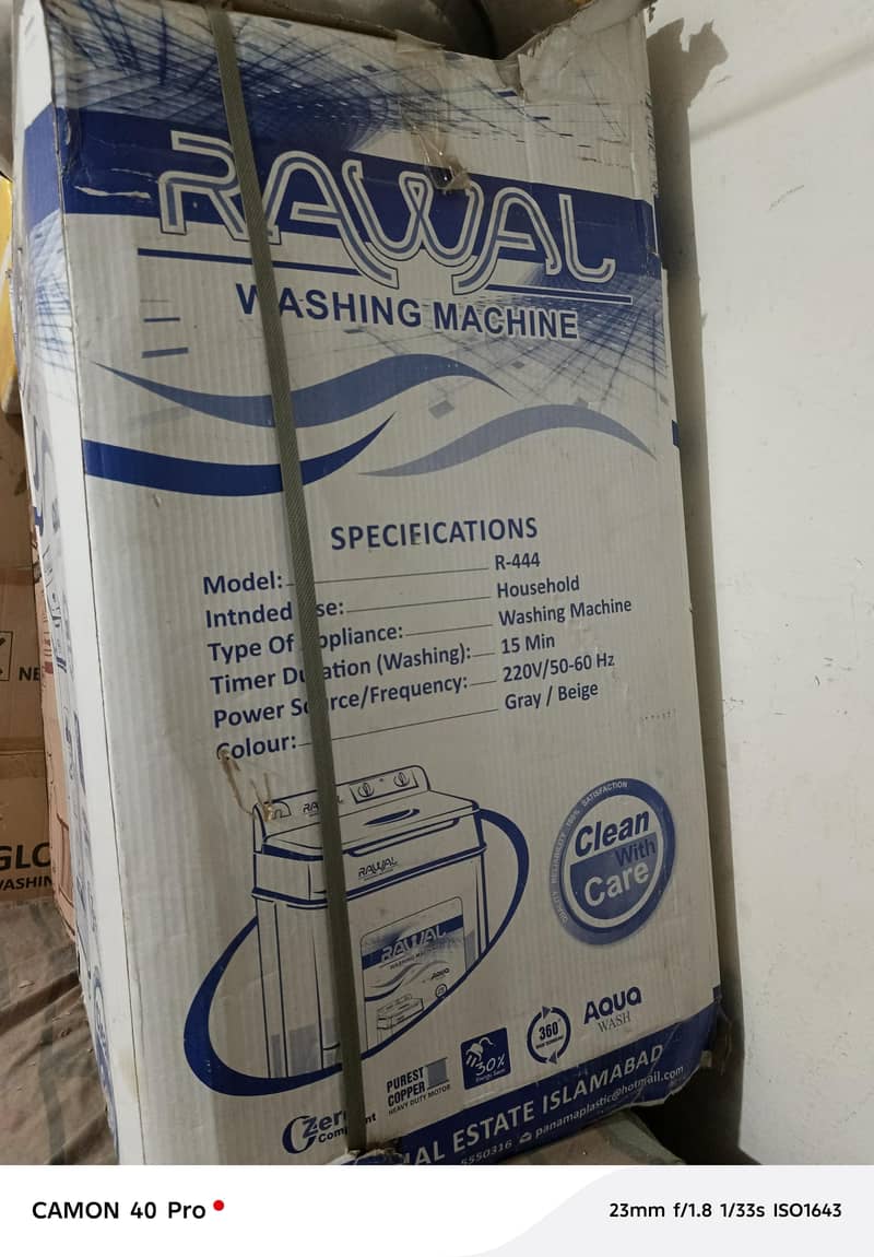 RAWAL WASHING MACHINE AUTOMATIC 0