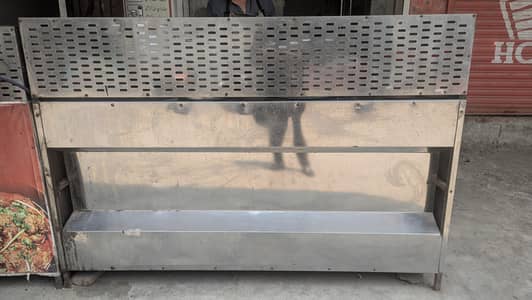 karahi handi counter + bbq stall for sell food stall