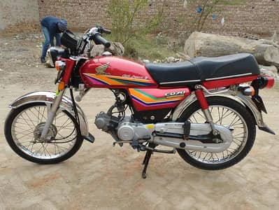 Honda 70 CD call me WhatsApp on 0325/6959428