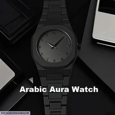 Arabic aura black watch