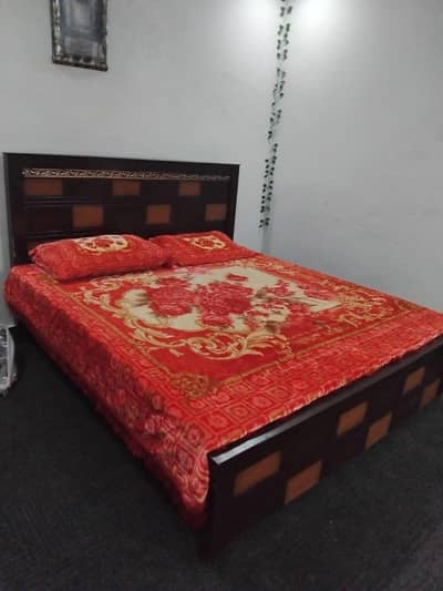 Bed with matters
