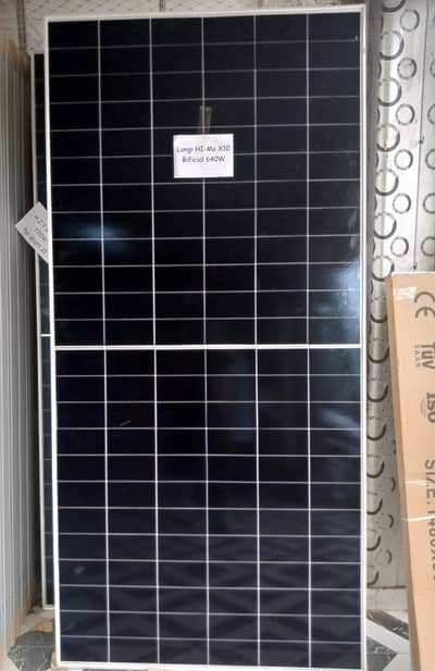 LONGI HIMO-X10 BIFICIAL 640 - 645 WATT READY STOCK EX LAHORE