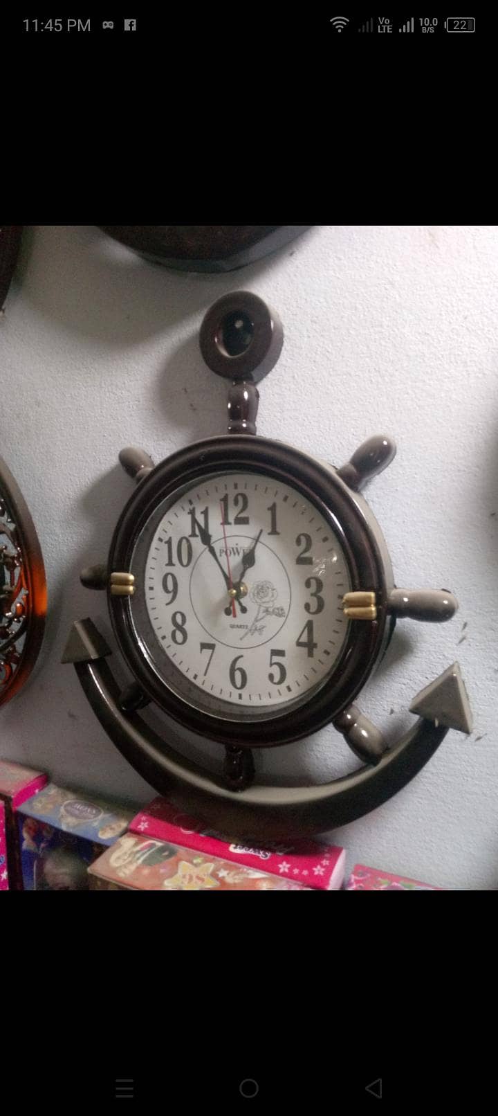 anchor wall clock 0