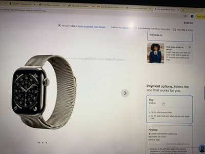 apple watch series 11 box packed Brand New ( titanium ) not aluminum.