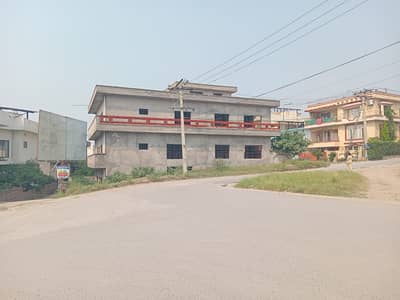 Corner triple storey structure for sale