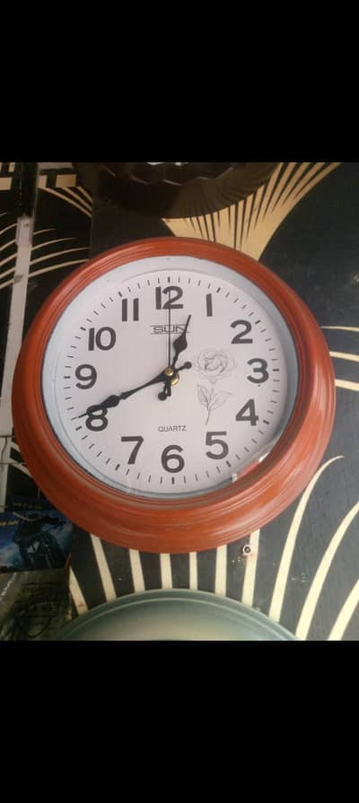 baby wall clock