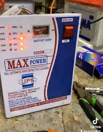 5 fan 6 lights and one led tv with 2 year warranty