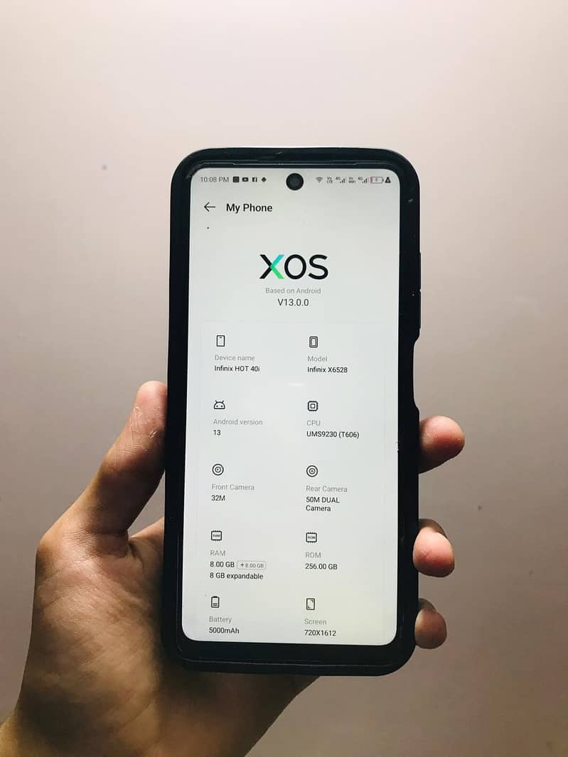 Infinity hot 40i 6