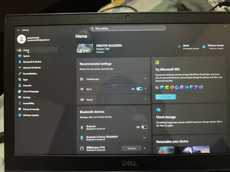 Dell precision 7530 2