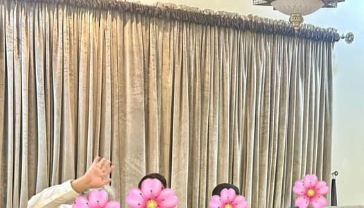 Grey Brown Velvet Curtains