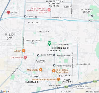 10 marla facing park house available in ghauri block bahria town lahore