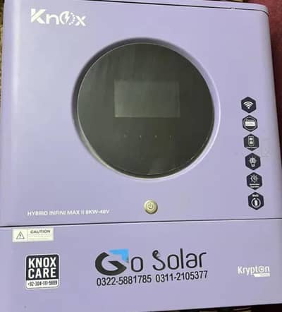 Knox inverter hybrid 8kw