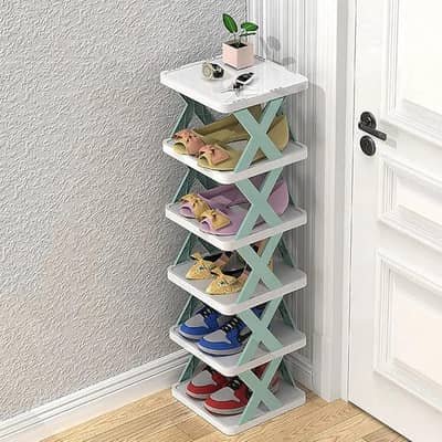 Foldable shoes rack for home and office Entryway