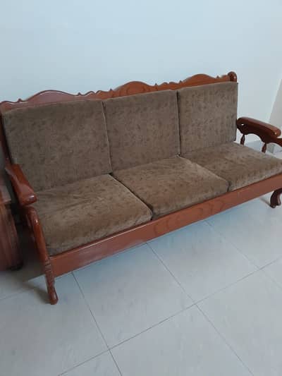 3 seater high quality wood sofa for sale
