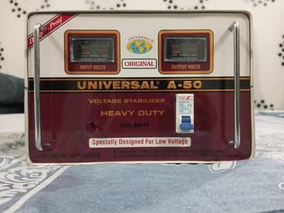 Universal Heavy Duty Stabilizer, Model A-50 – 5000 Watts