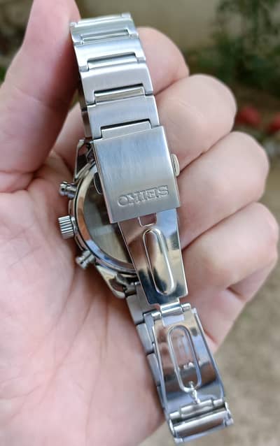 seiko solar chronograph new model original imported
