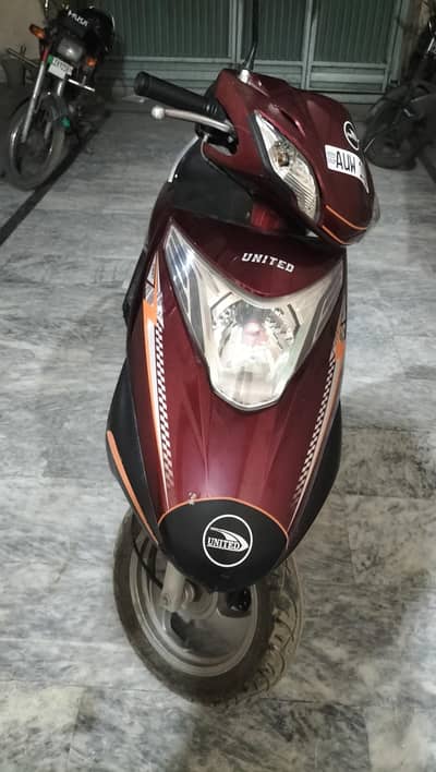 United 100cc Petrol Scooty Excellent Condition