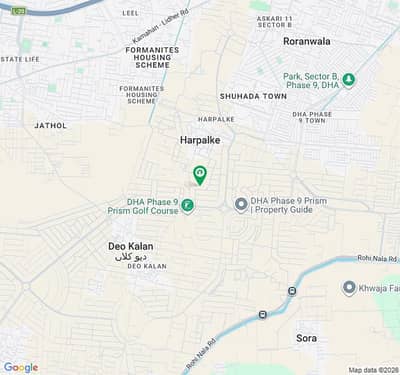 1 KANAL PLOT FOR SALE IN DHA PHASE 9 PRISM