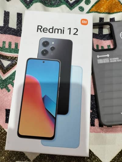redme 12 polar silver colour 8GB RAM 128GB ROM