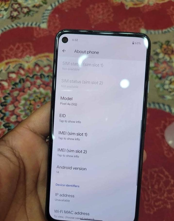 Google pixel 4a 5g 1
