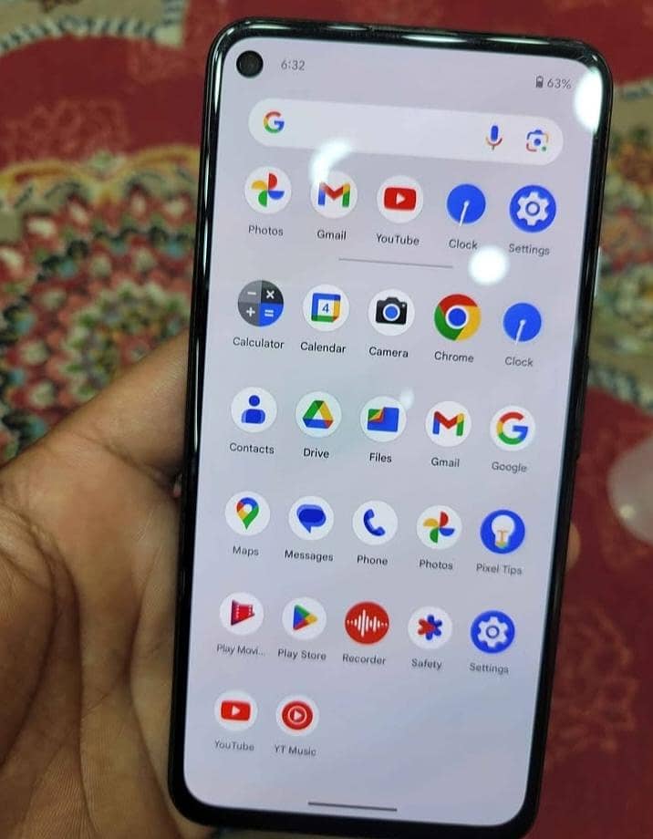 Google pixel 4a 5g 4