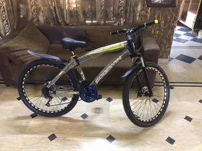 26 inch bicycle with gear and disc brake