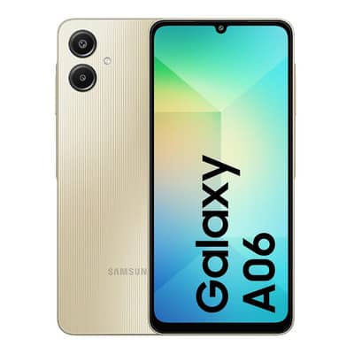 Samsung Galaxy A 06 4/128 mint condition in Gold color