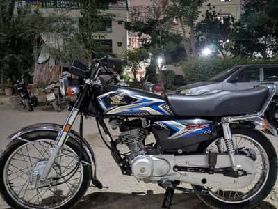 Honda CG 125 2025 Black