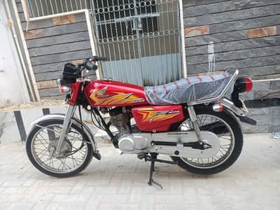 Honda cg 125 2021 mint condition