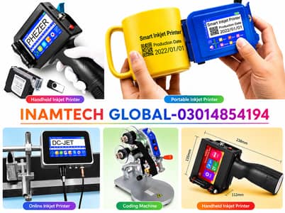 (1750/1760/Mini) Handheld DC Inkjet Printer/Expirydate/Barcode printer
