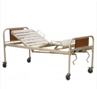 Patient Folding Bed + Drip Stand for Sale 